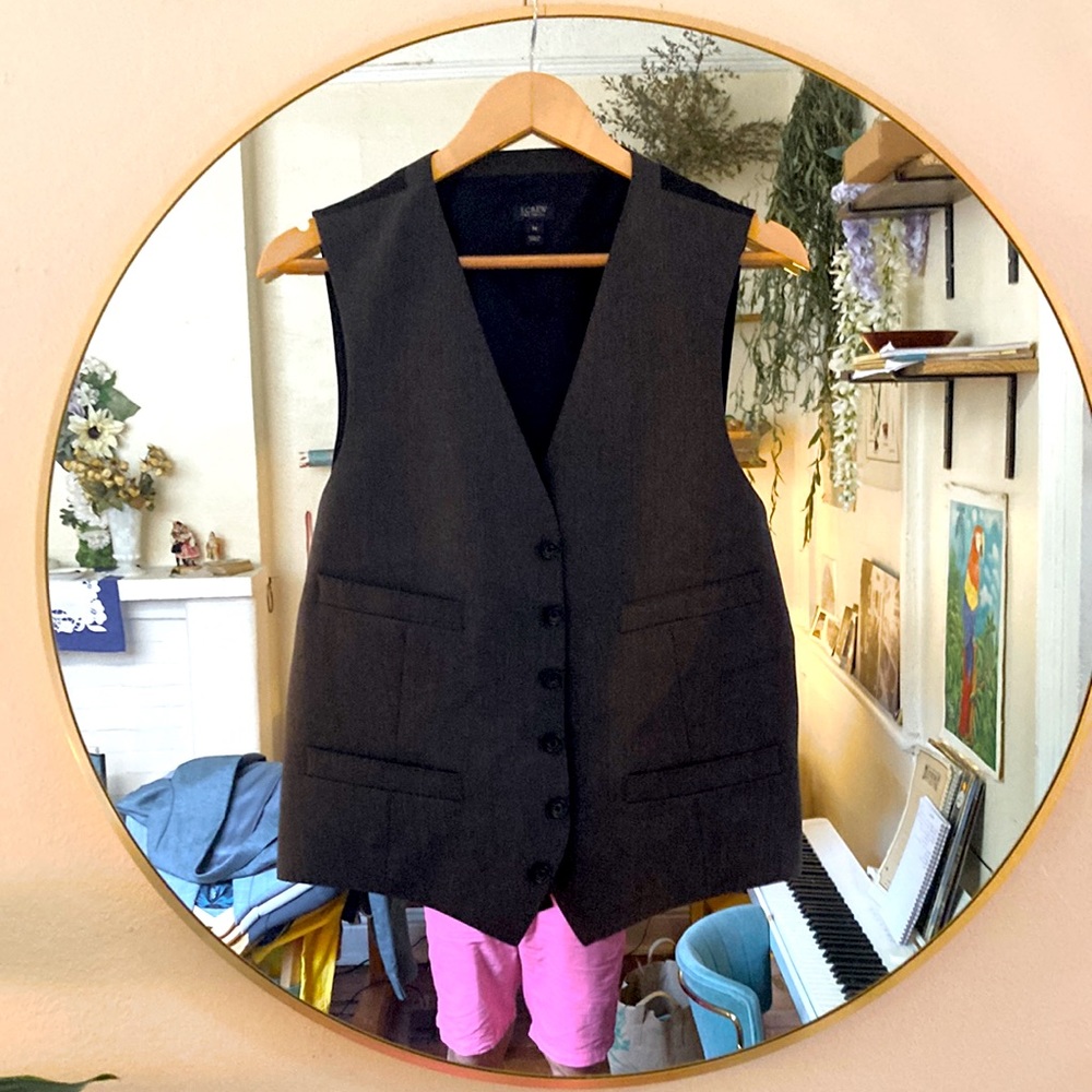 Like New J.Crew Waistcoat / Vest Size M